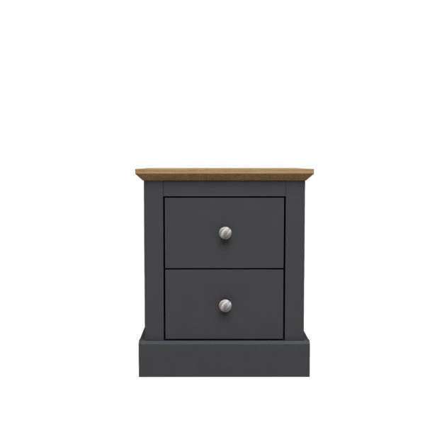 Devon Charcoal and Oak Bedroom Trio - Image 3