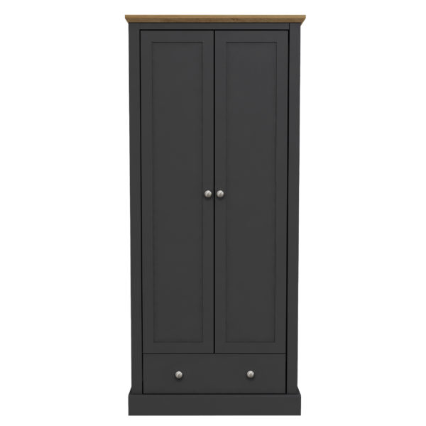 Devon Charcoal and Oak Bedroom Trio - Image 4