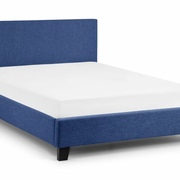 Rialto Double Bedframe - Dark Blue - Image 3
