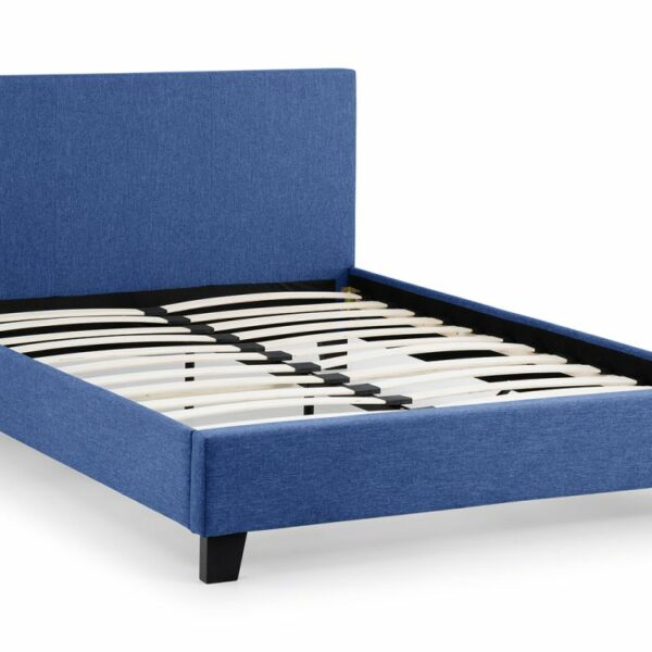 Rialto Double Bedframe - Dark Blue - Image 2